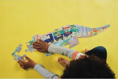 Puzzle Jungle, 20 copa, për kalamaj 3+, shumëngjyrësh