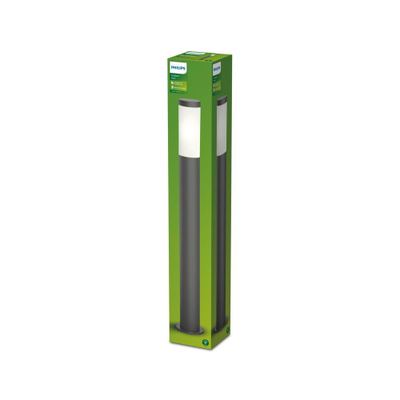 Dritë shtigjesh Philips Utrecht Path Light, E27, për ambient të jashtëm, antracit
