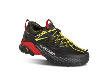 Këpucë trekking Kayland Duke GTX, Gore Tex, taban Vibram, të zeza me të kuqe