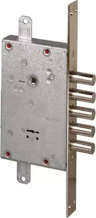Bravë ndërfutëse CISA Mortise Lock 57525.48, me pllakatë për çelës