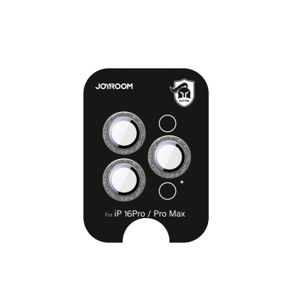 Mbrojtëse lente kamere Joyroom JR-MSF0305 për iPhone 16 Pro Max, xham Corning 0.3mm, Natural Titanium