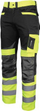 Pantallona pune Lahti Pro Hi-Vis (L4051105), 2XL, të zeza / të verdha
