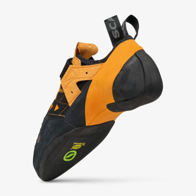 Këpucë ngjitje Scarpa Instinct VS, nr 39, me Velcro, portokalli me të zezë