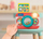 Lodër aparat fotografik Clementoni Baby Camera, me drita edhe tinguj, interaktive, plot ngjyra