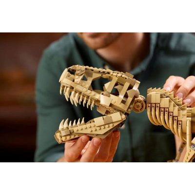 Set LEGO Jurassic World Dinosaur Fossils T. rex 76968, 3145 pjesë, për të rritur, shumëngjyrësh