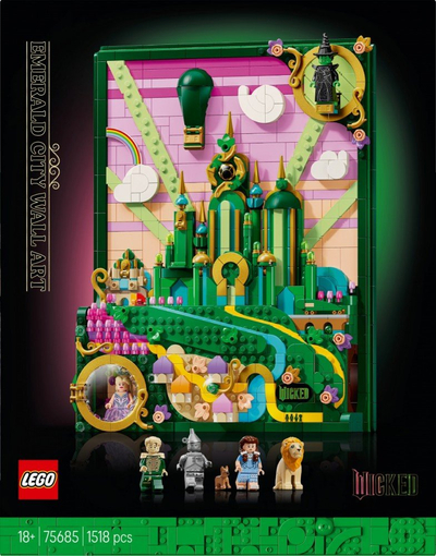 Set Lego Wicked 75685 për ndërtim, lodër kreative, me plot ngjyra