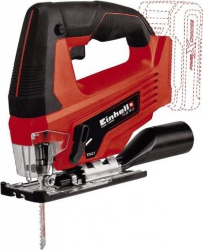 Sharrë vertikale Einhell TC-JS 18 Li, 18V, pa kabllo, e kuqe
