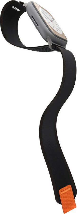 Rrip ore JCPAL Fascia FlexLoop për Apple Watch, najlon shumë i fortë, i zi