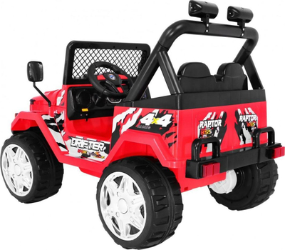 Makinë elektrike lodër Ramiz Raptor Drifter, 4x4, rrota EVA, e kuqe