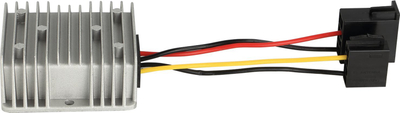 Konvertues voltazhi 24V në 12V, 10A, i zi