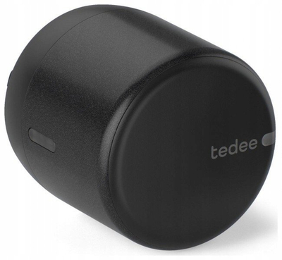 Паметна брава Gerda Tedee Go, Bluetooth, за EURO цилиндар, графитно црна
