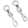 Катанец сигурносен Haushalt GEMELLO 30mm, DIN4296, никел