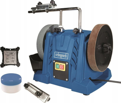 Систем за острење со воден камен Scheppach TIGER5000S, 150W, камен 200mm K220
