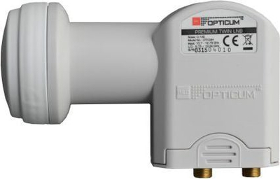 Konvertues satelitor Opticum RED Robust Twin LNB, HDTV, me 2 dalje