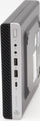Kompjuter i vogël HP ProDesk 600 G4, Intel Core i5 gjenerata 8, 8GB RAM, SSD 500GB, gri