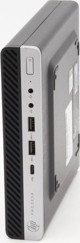 Kompjuter i vogël HP ProDesk 600 G4, Intel Core i5 gjenerata 8, 8GB RAM, SSD 500GB, gri