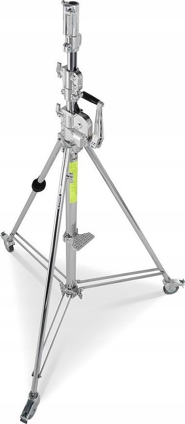 Stativ drite Avenger B6039CS Wind Up 39, lartësi 390 cm, metalik, gri