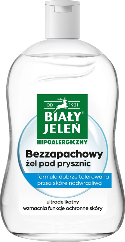 Гел за туширање Bialy Jelen, 500 ml, хипоалергиски, без мирис