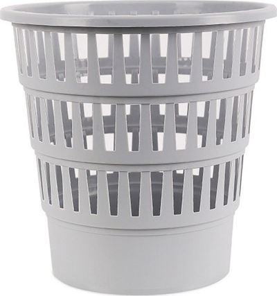 Кош за отпад OFFICE PRODUCTS Basket, 16L, пластика, сива