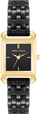 Orë dore për femra Anne Klein AK/5022GPBK, e zezë