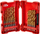 Set shpuese për hekur Milwaukee Shockwave Red Hex, 19 copa, 2-10mm, HSS TiN
