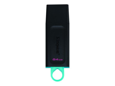 Kingston DataTraveler Exodia - 64GB, USB Flash Drive (black with teal)