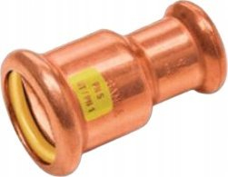 Bashkues reduktues për gaz Sanha 1102402215, 22 mm, 15 mm, metalik