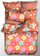 Set mbulesash krevati DecoKing Microfiber Bedding, 155x220 cm, mikrofibër poliester, portokalli shumëngjyrëshe