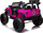 Makinë elektrike lodër Jeep JC666, 12V, telekomandë 2.4G, rozë