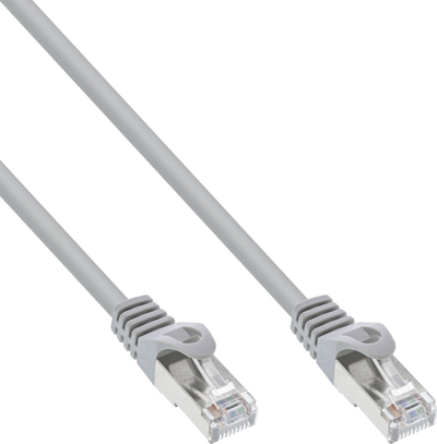Kabllo rrjeti InLine SF/UTP Cat.5e, paketim 20 copë, 7.5m, gri