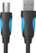 Kabllo printeri Vention USB A në USB B, 10m, USB 2.0, e zezë