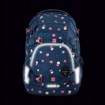 Çantë shkolle Coocazoo Mate 2.0, 30L, e rehatshme për shpinë, Bubble Dreams