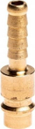 Fiting për zorrë Tvardy T00262, bronzi, 9 mm, ngjyrë bronzi