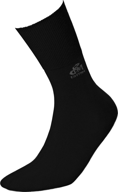 Здравствени чорапи DeoMed Cotton Silver, без притисок, големина 35-38, темно сива