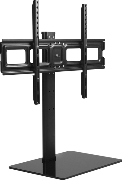 Mbajtëse TV Maclean MC-386, deri 40 kg, xham i temperum, e zezë