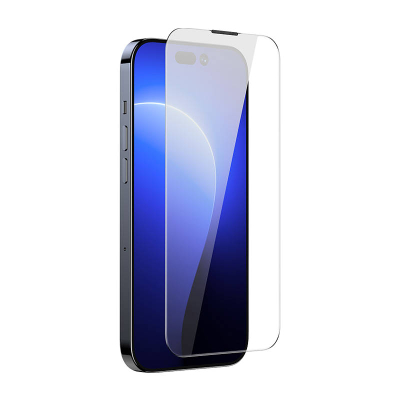 Xham i Temperuar Dust-proof 0.3mm Baseus Crystal për iPhone 14 Pro (2 copë)