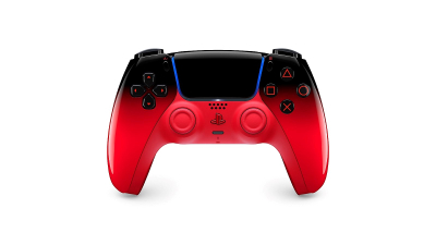 Gamepad Sony DualSense, Bluetooth USB, për PS5, i zi e kuqe