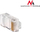 Priza rrjeti Maclean RJ45 8P8C Cat 5e, set 100 copë, transparente