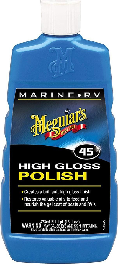 Lustër për varka Meguiar's 45 High Gloss Polish, për xhel-coat, 473ml