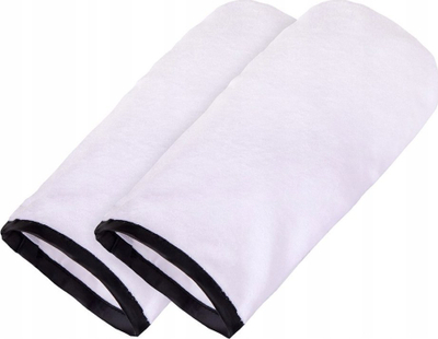Doreza frotë për parafinë Activeshop IWAX, set 2 copë, të bardha