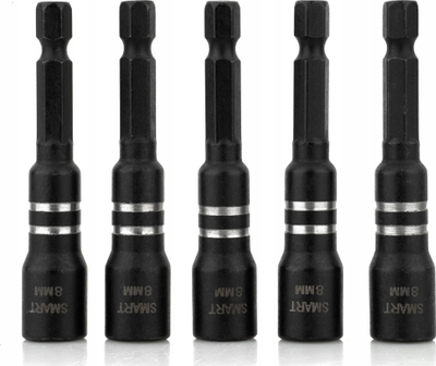 Set soketash magnetikë SMART365 SM-29-N08, 8mm, 5 copë