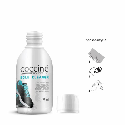 Solucion pastrimi për sholla Coccine White Sole Cleaner, 125 ml, i bardhë