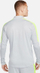 Bluzë sportive per burra Nike Dri-Fit Academy DX4294 007, me zinxhir të shkurtër, gri