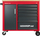Karrocë veglash Gedore RED 3301818 Mechanic Plus, 6 sirtarë, 988x431x935 mm, e kuqe