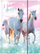 Fletore dekorative Derform "I love horses" A4, e kaltër