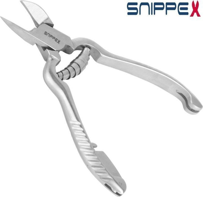 Gërshërë profesionale për thonj Snippex, 14cm, çelik inox, argjendtë