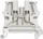 Bllok terminali Legrand VIKING 037160, 2 përçues 2.5mm², për shina TH35, gri