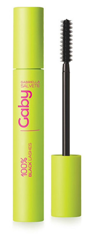 Maskarë Gabriella Salvete Gaby 100% Black Lashes, 12 ml, e zezë