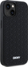 Футрола за телефон DKNY DKHCP15S3DRPWK, за iPhone 15 14 13 6.1", тврдa 3D rubber футрола, црна