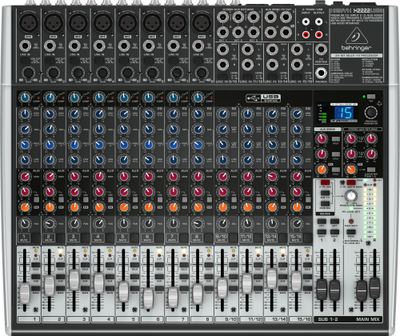 Mikser audio Behringer Xenyx X2222USB, 22 kanale, USB, i zi